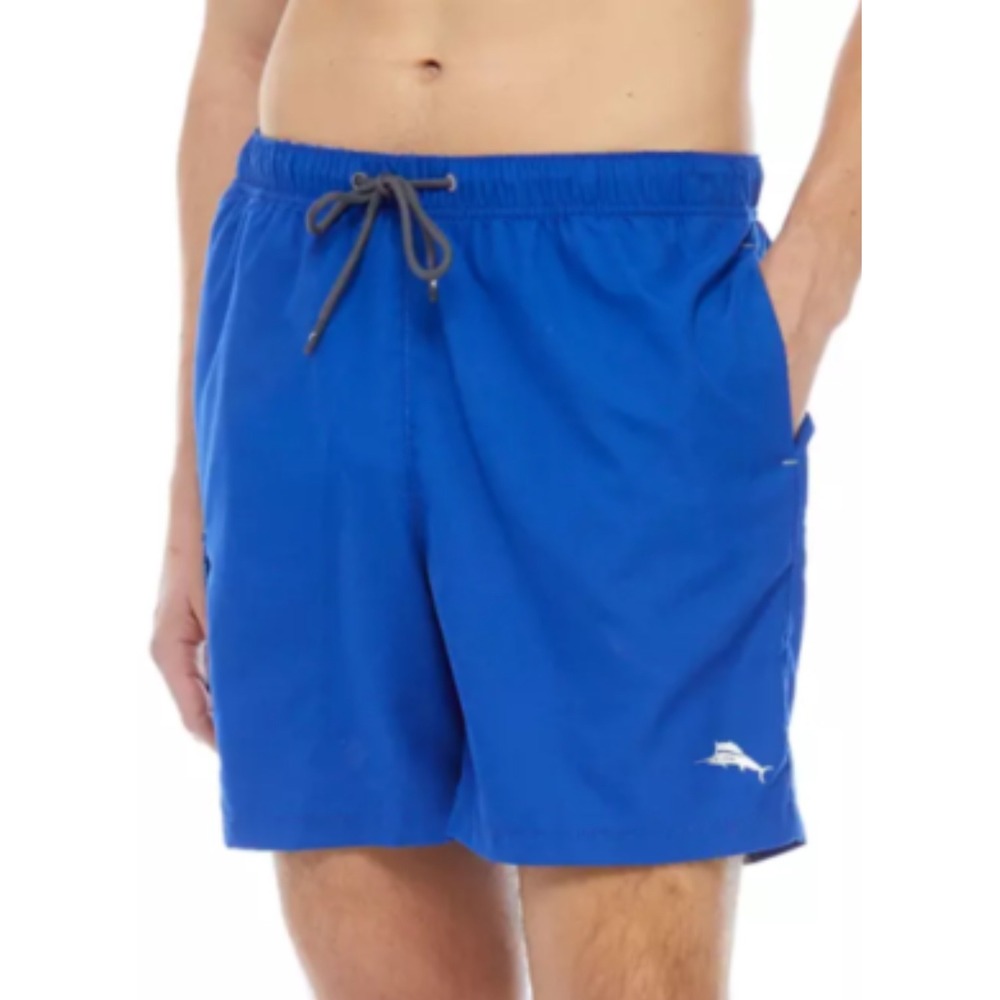 Tommy Bahama Mens Blue Naples Swim Trunks Recycled Stretch Board Shorts 6in XXL